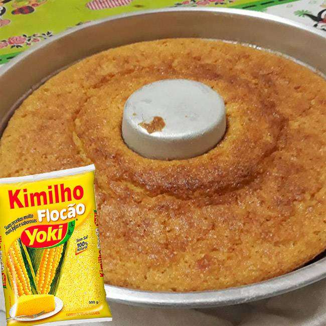 Bolo de Milho com Flocão