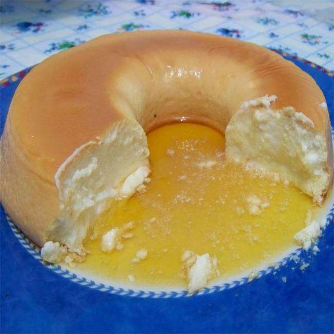 Pudim com Iogurte Natural
