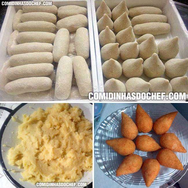 Massa de Batata para Salgado