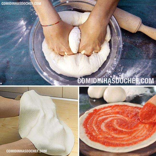Massa de Pizza Tradicional