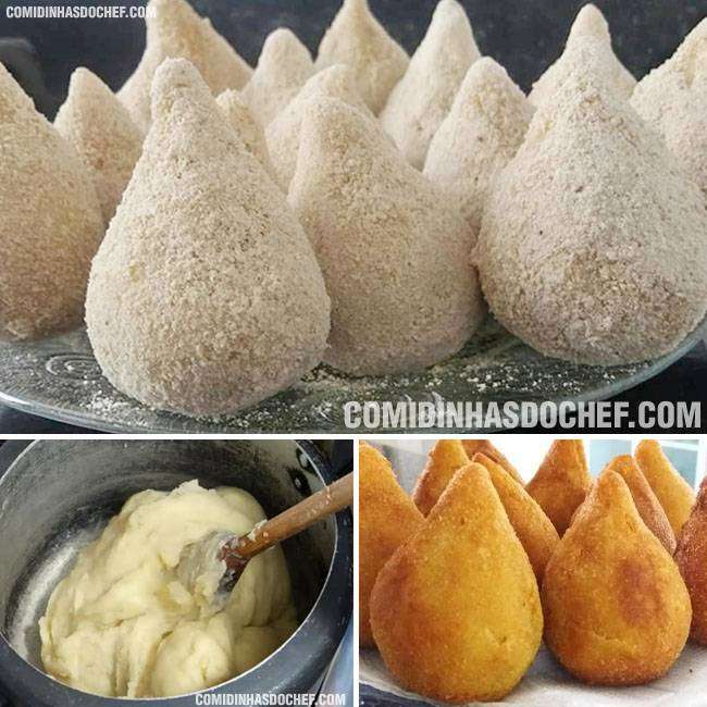 Massa de Coxinha SEM Leite