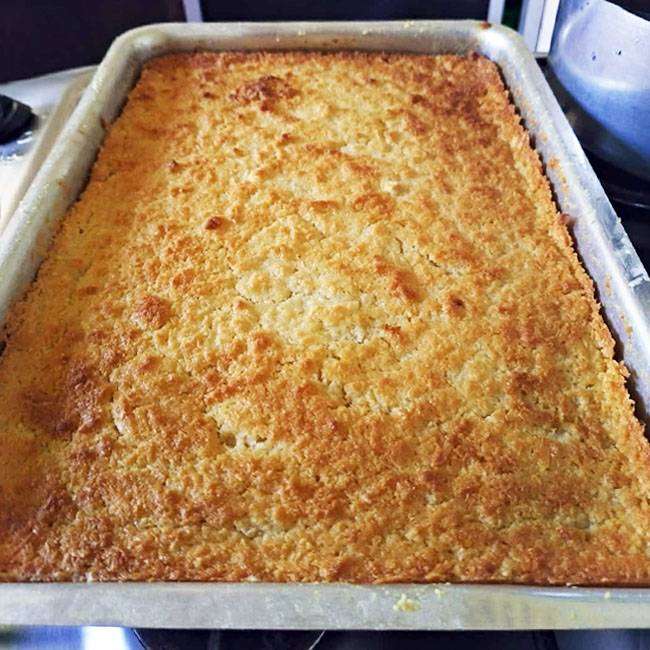Bolo de Mandioca de Liquidificador