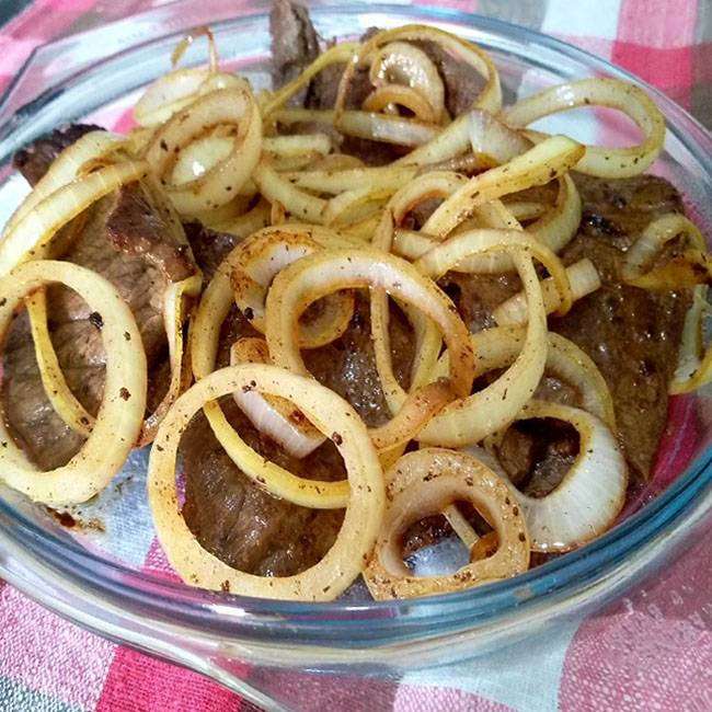Bife Acebolado Simples