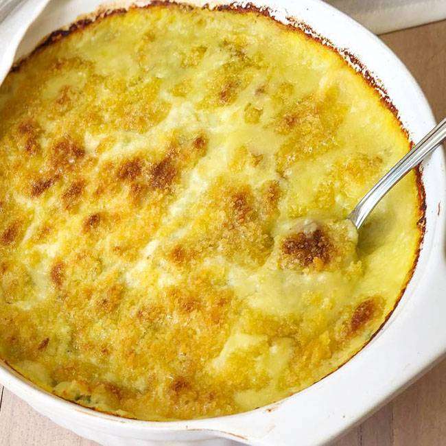 Bacalhau Gratinado ao Forno
