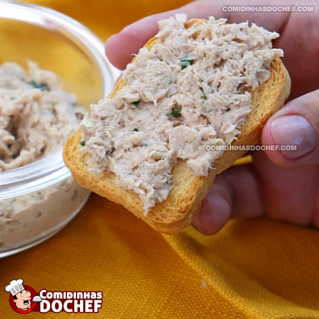 Patê de Atum com Maionese