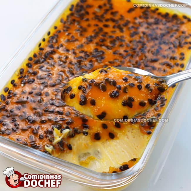 Mousse de Maracujá Cremoso