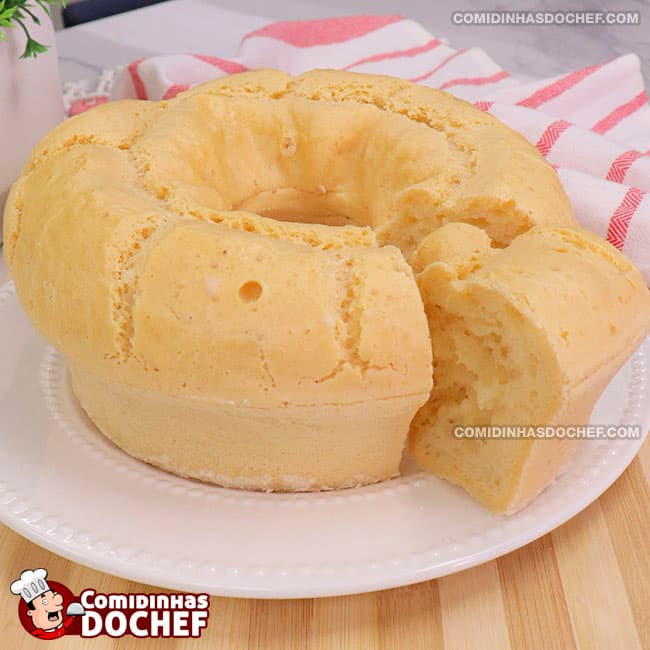 Bolo de Pão de Queijo Simples