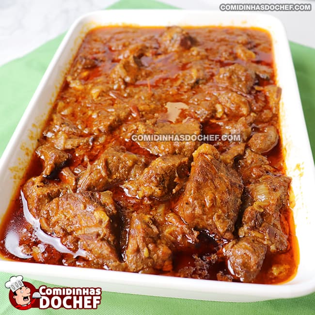 Carne na Panela com Cebola