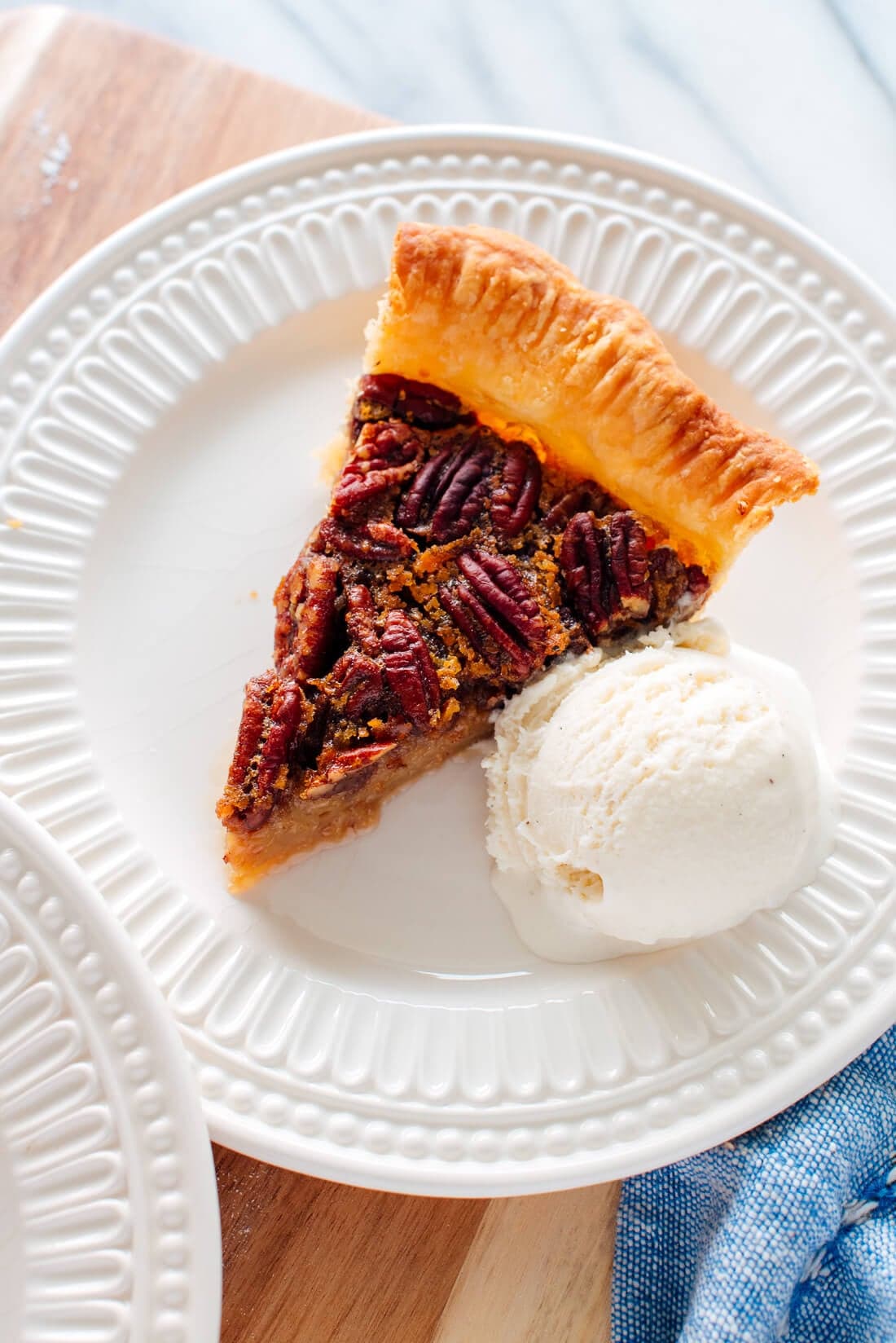 Naturally Sweetened Pecan Pie