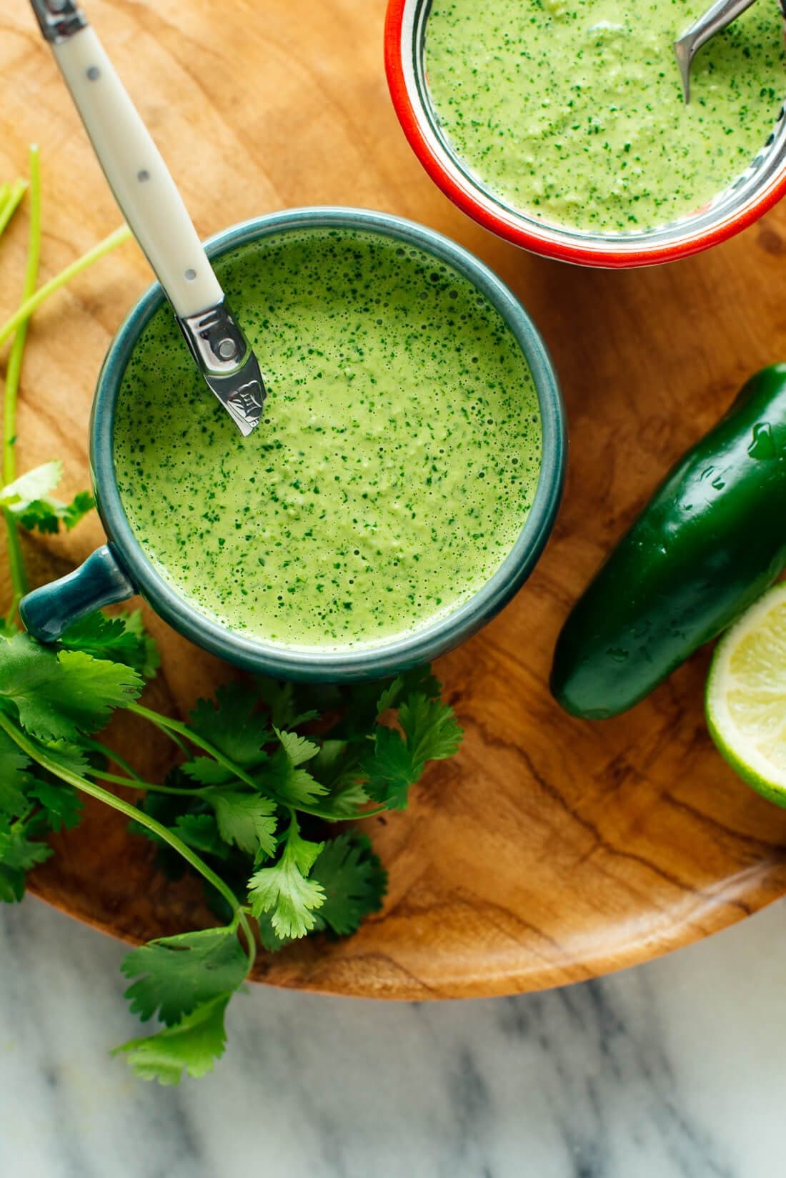 Aji Verde (Spicy Peruvian Green Sauce)
