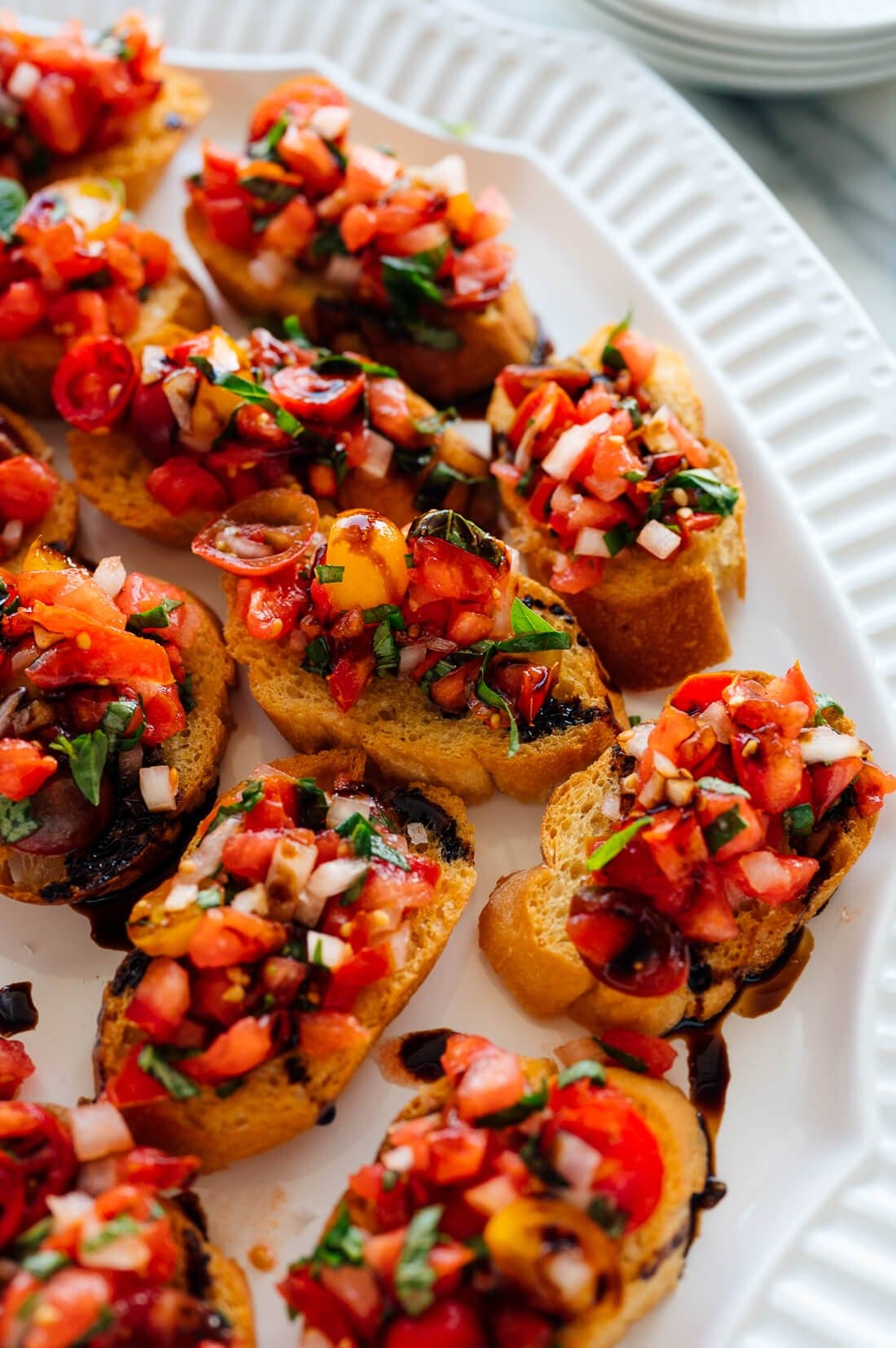 Tomato Basil Bruschetta