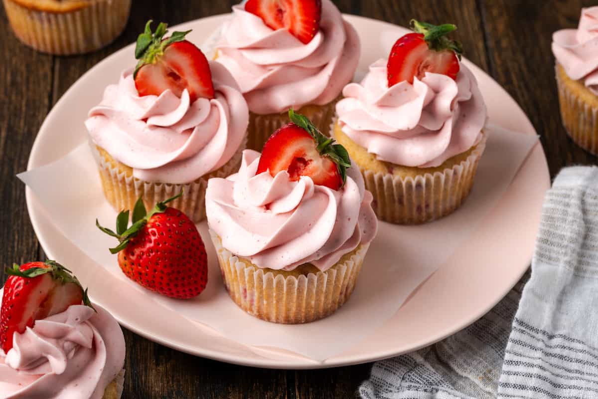 Strawberry Cupcakes