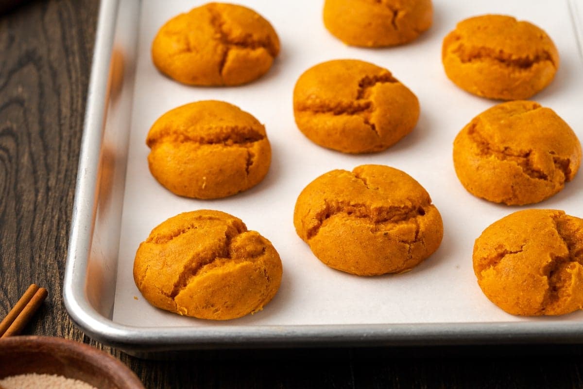 Cake Mix Pumpkin Cookies