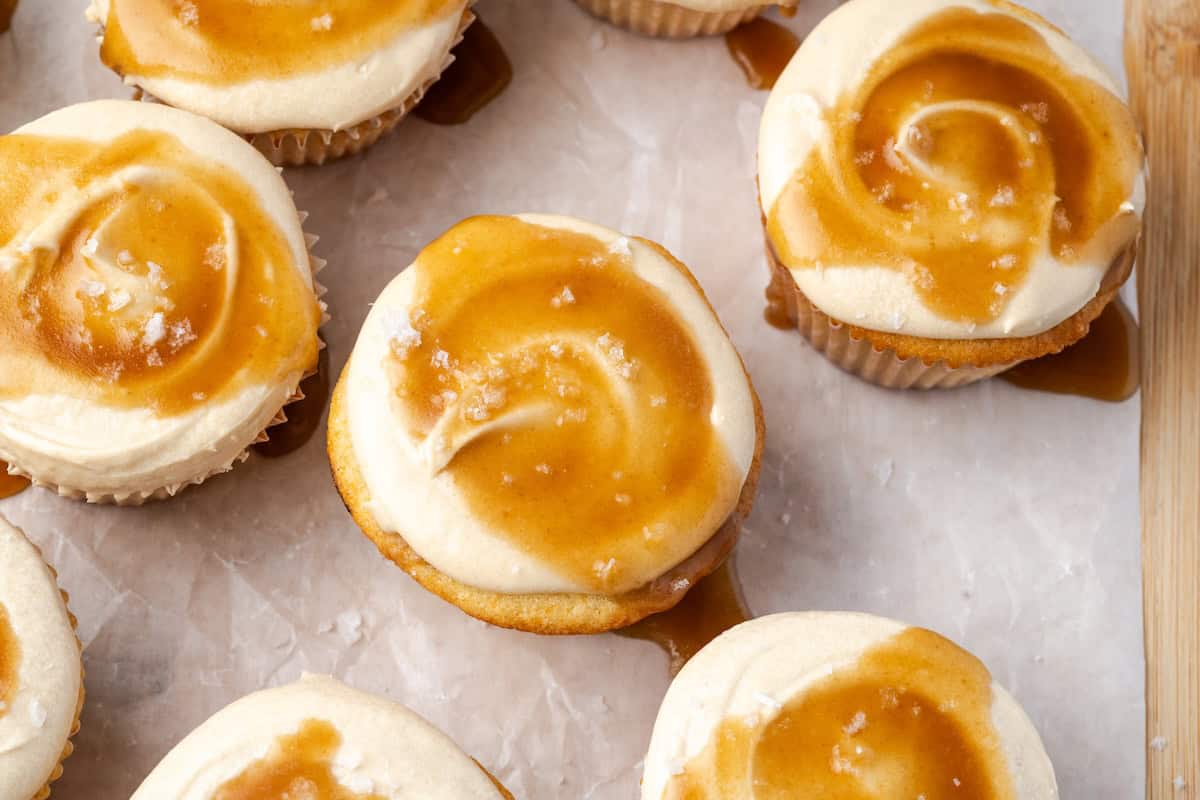 Salted Caramel Cupcakes