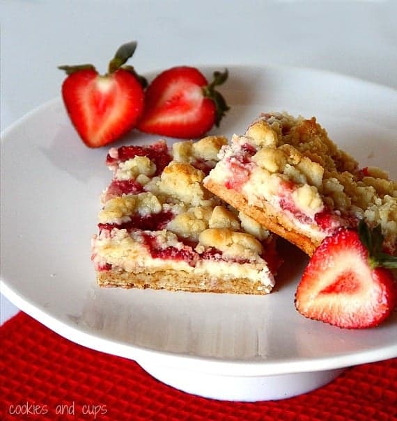 Strawberries and Cream Bars