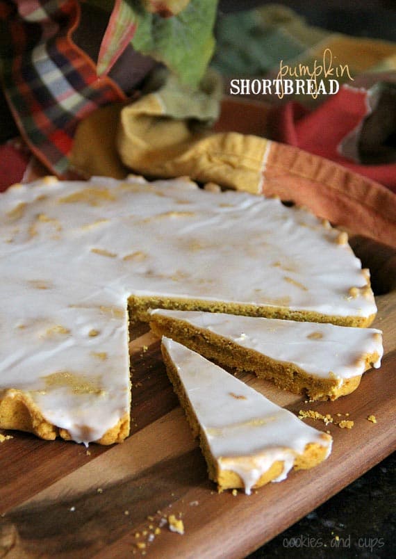 Pumpkin Shortbread