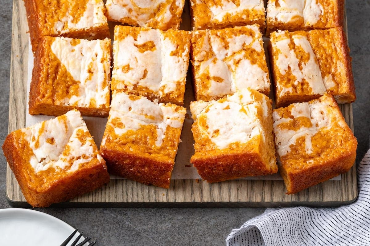 Pumpkin Cream Cheese Bars