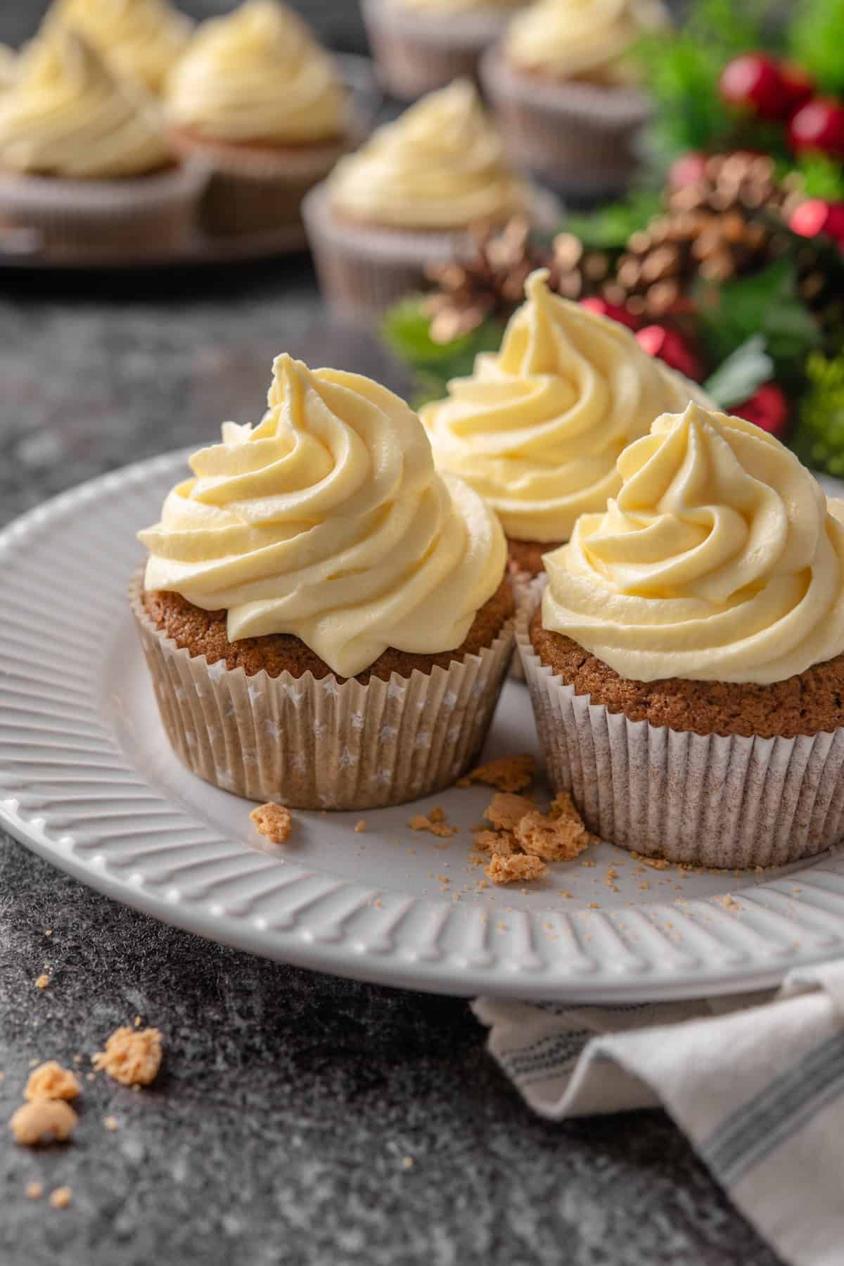 Gingerbread Cupcakes
