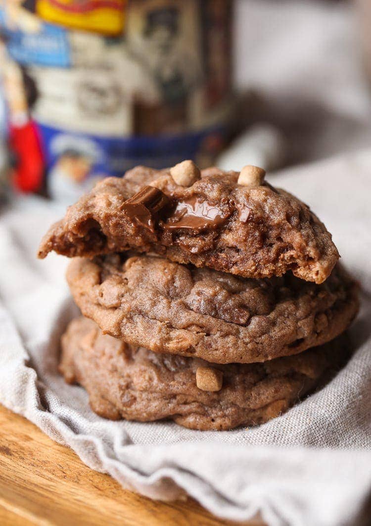 Hot Chocolate Cookies