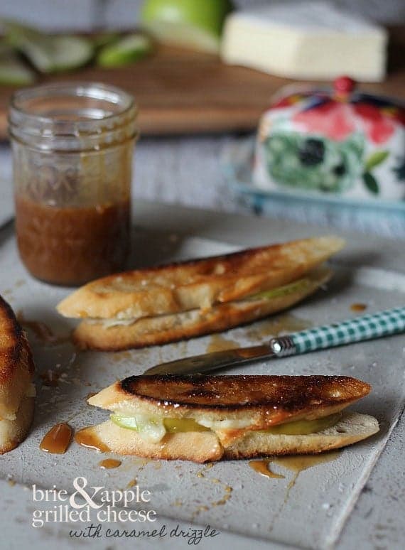 Brie and Apple Grilled Cheese