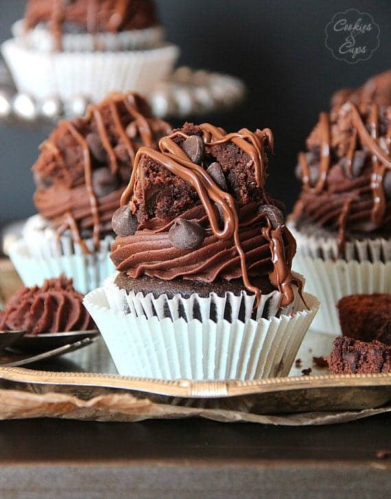 Blackout Cupcakes