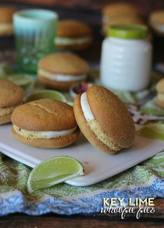 Key Lime Whoopie Pies