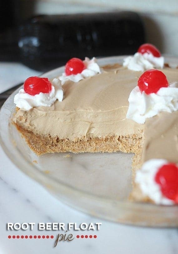 Root Beer Float Pie