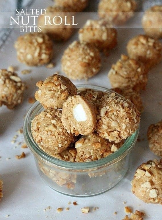 Salted Nut Roll Bites