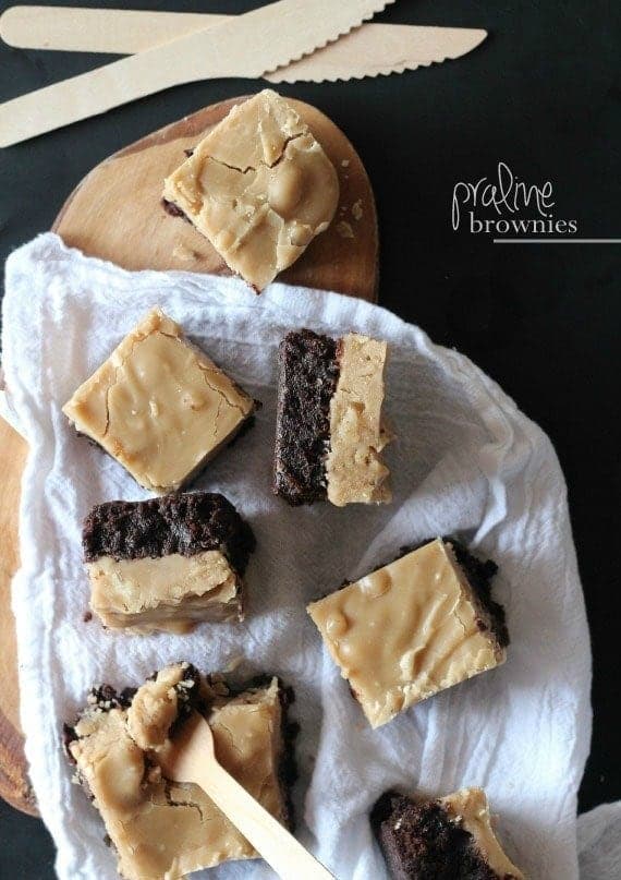 Praline Brownies