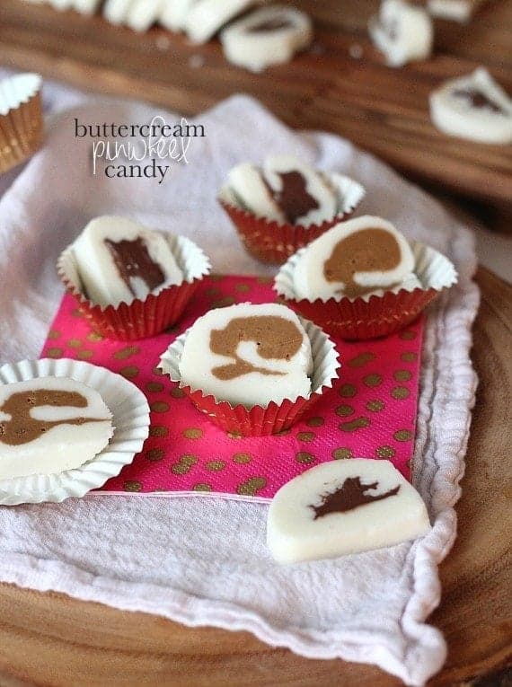 Buttercream Pinwheel Candies