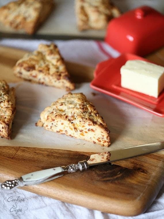 Bacon Cheddar Scones