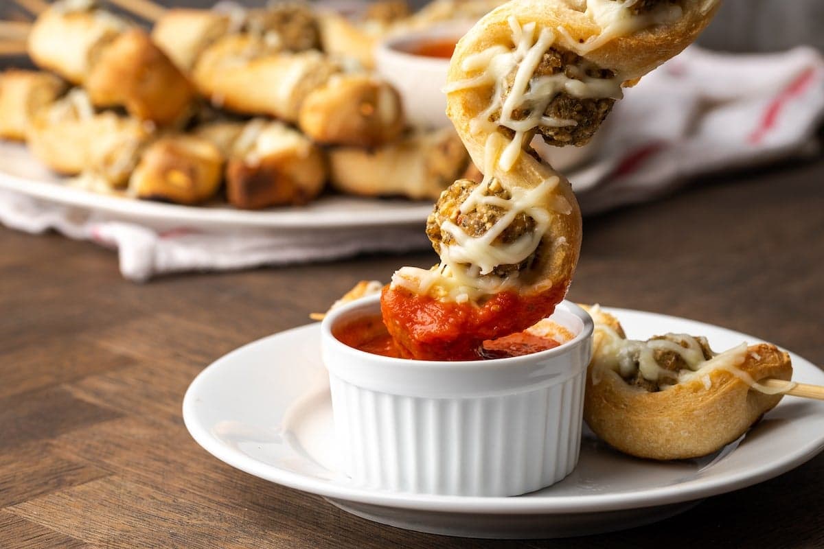 Meatball Sub on a Stick Recipe