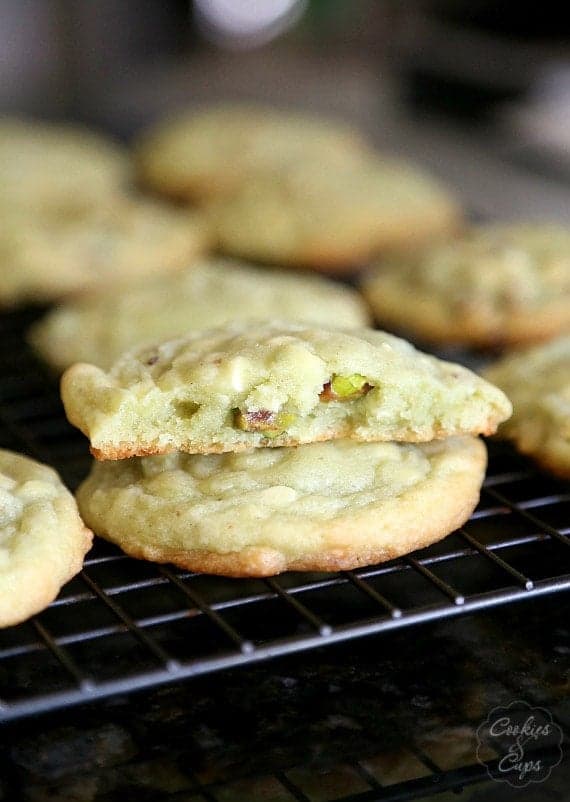 Pisatchio Pudding Cookies