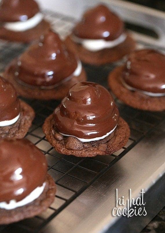 Hi Hat Chocolate Cookies
