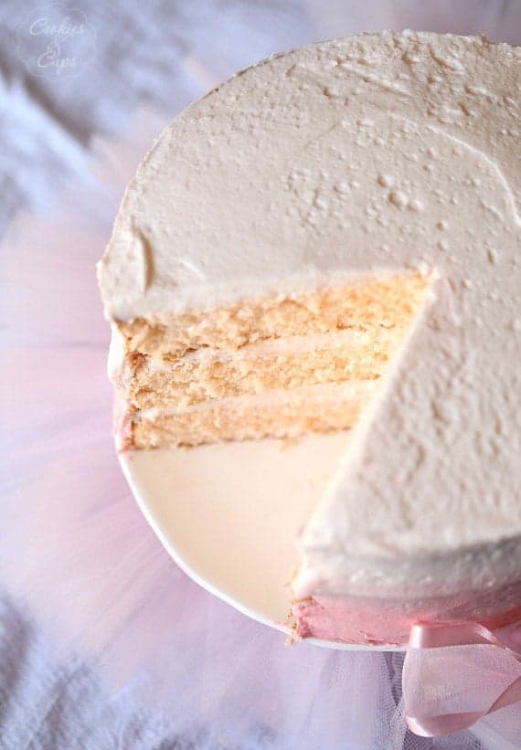 Pink Lemonade Chiffon Cake