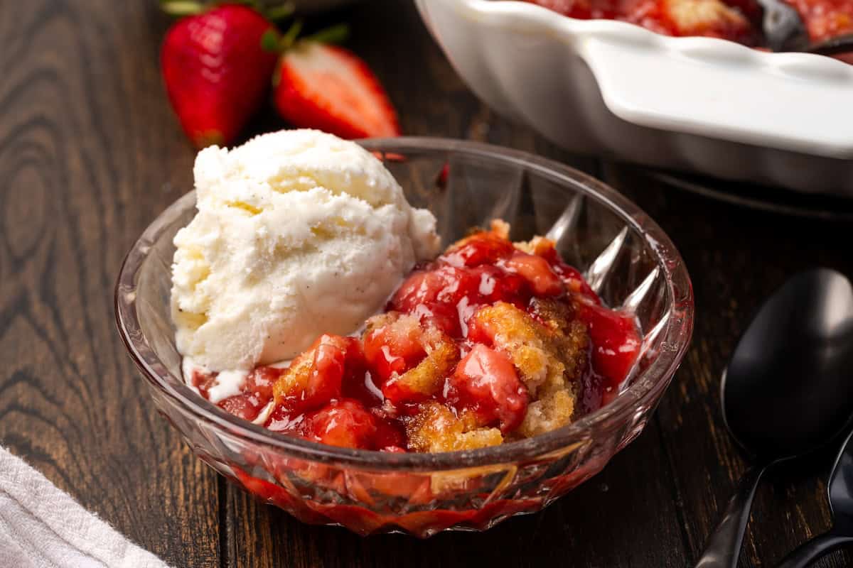 Strawberry Cobbler