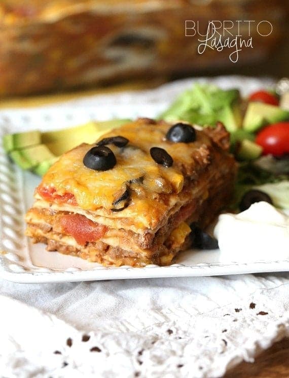 Burrito Lasagna