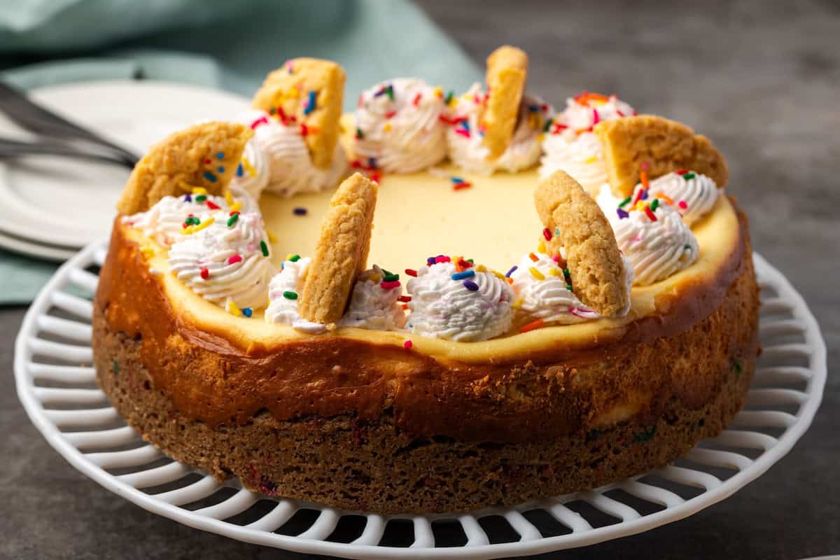 Sugar Cookie Cheesecake