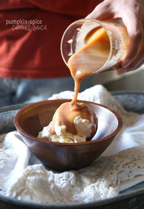 Pumpkin Spice Caramel Sauce