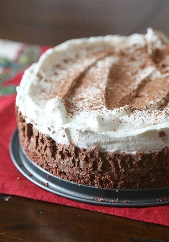 Sugar Wafer Chocolate Mousse Pie