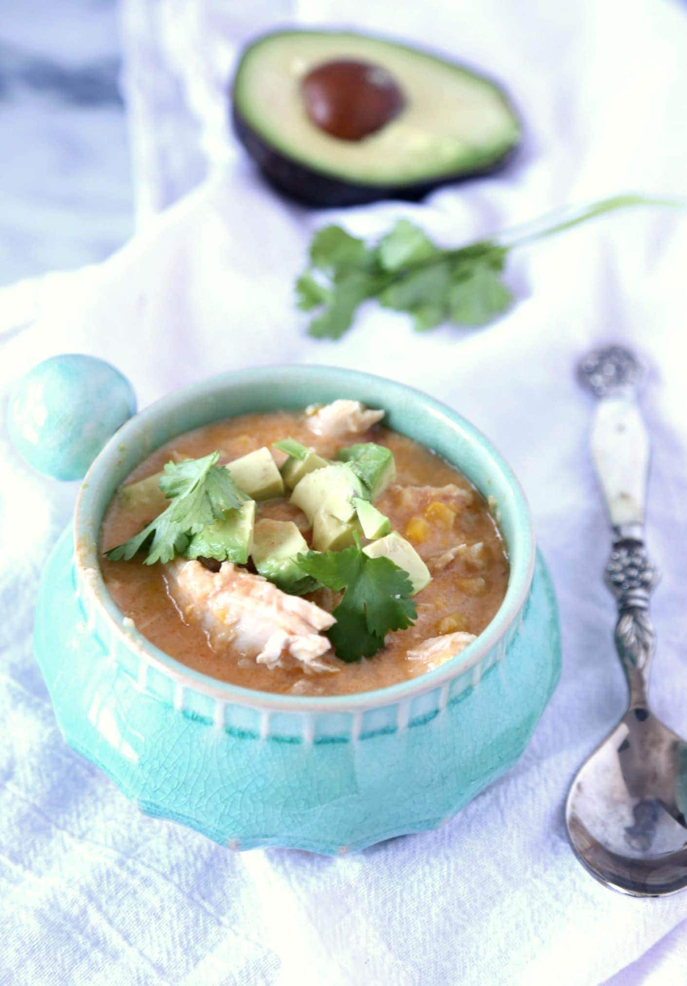 Chipotle Chicken Corn Chowder