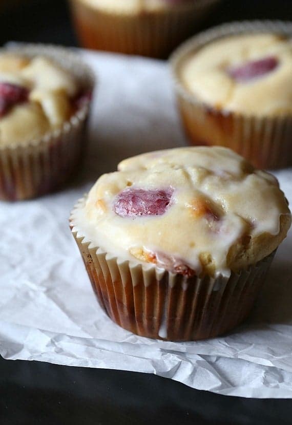 White Chocolate Raspberry Muffins