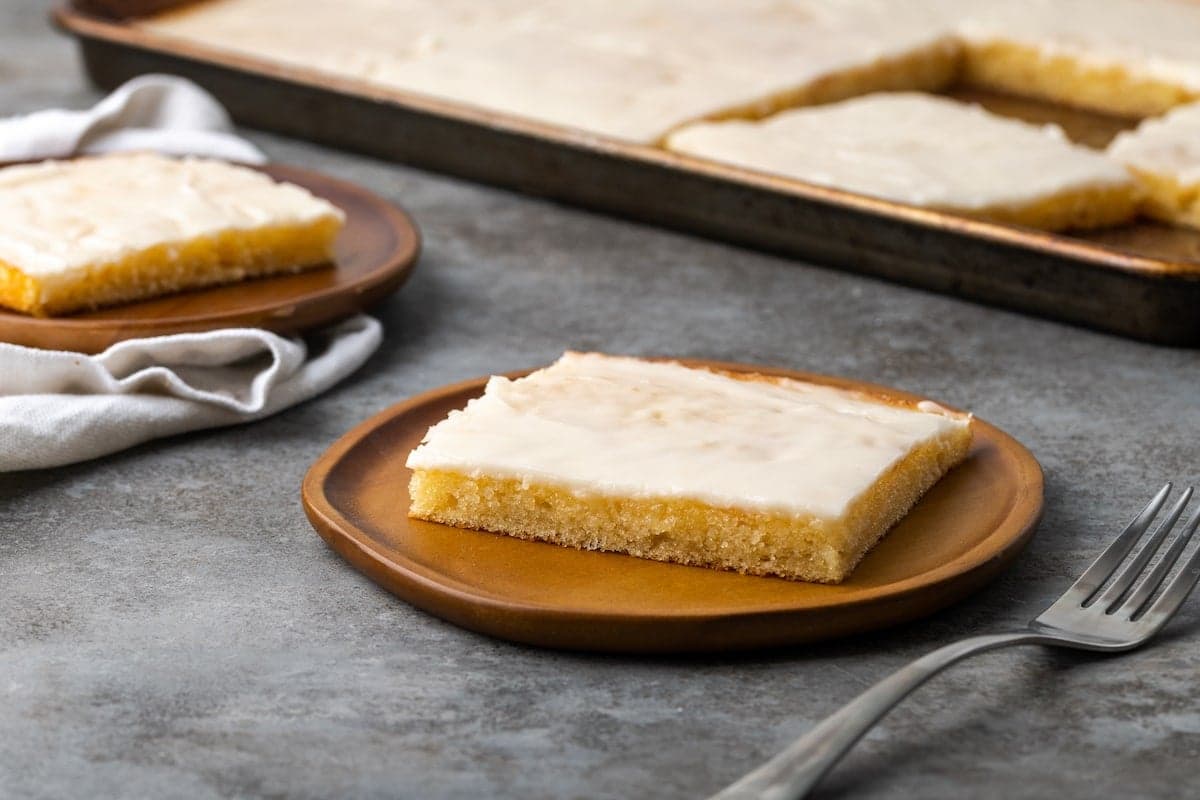 Vanilla Buttermilk Sheet Cake