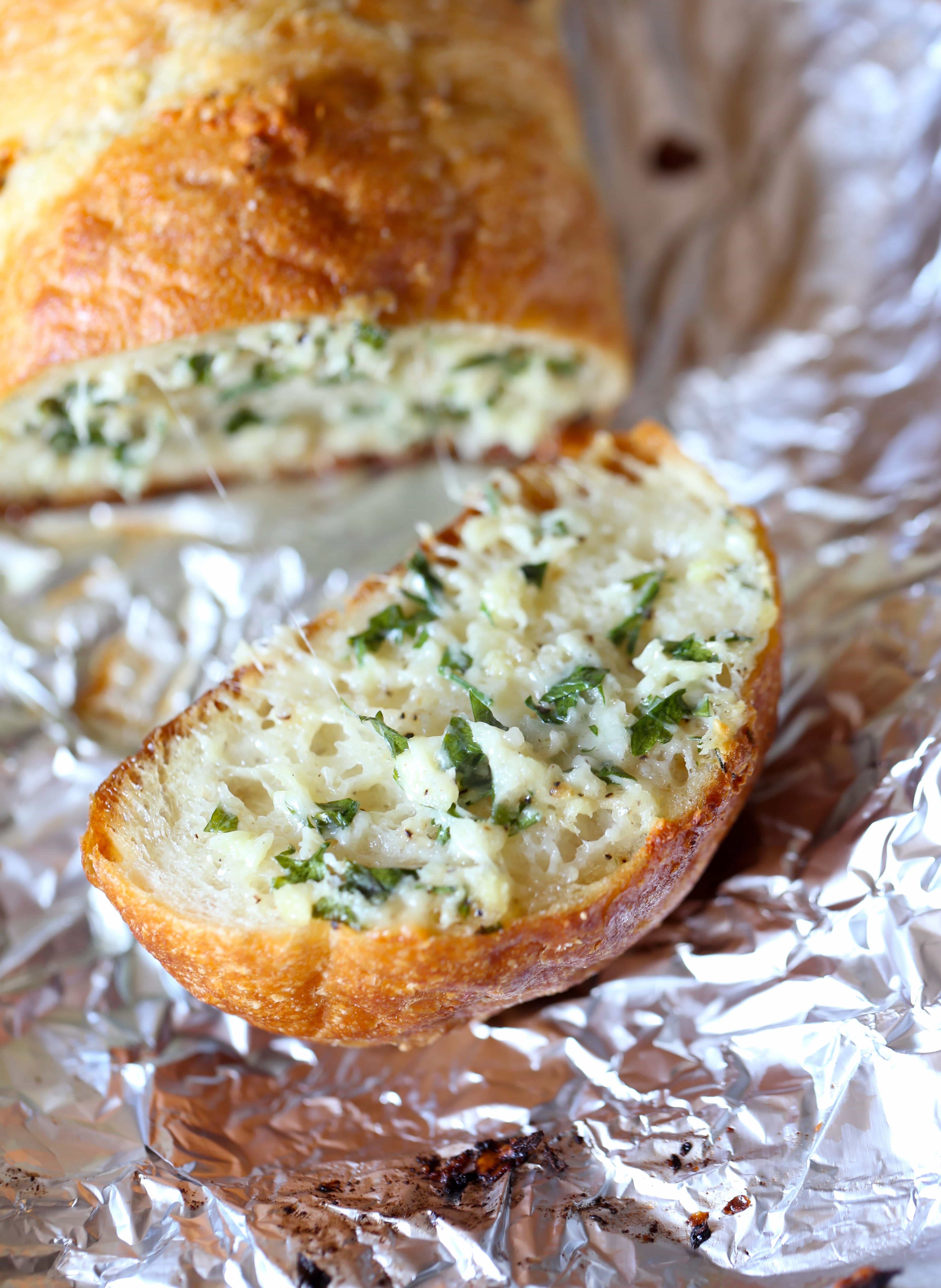 Epic Stuffed Garlic Bread