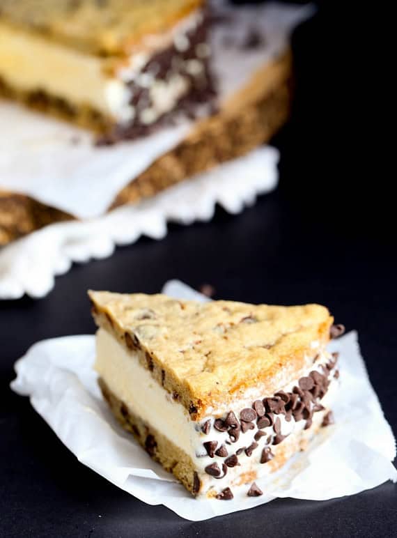 Chipwich Ice Cream Cake