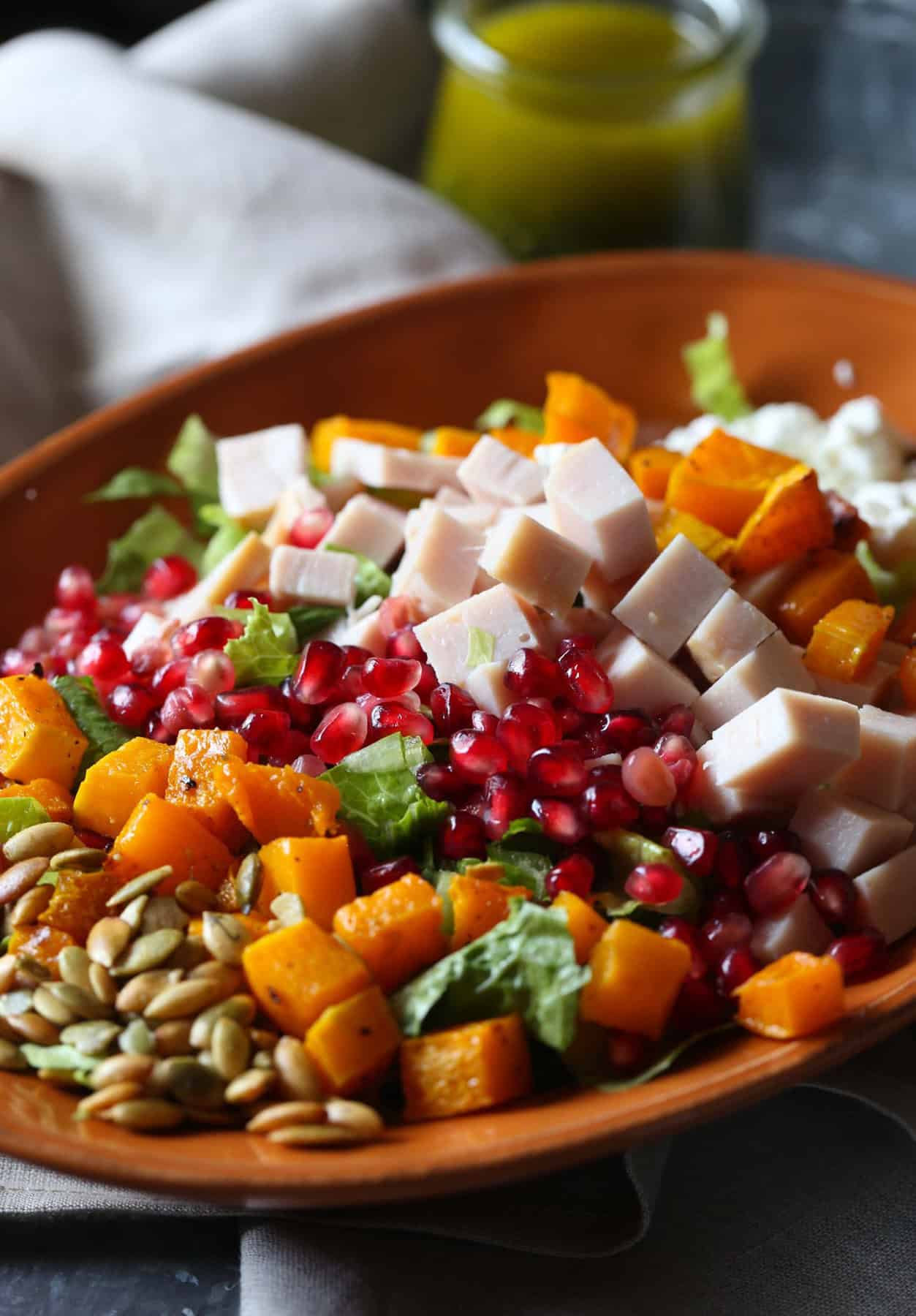 Thanksgiving Leftovers Chopped Salad