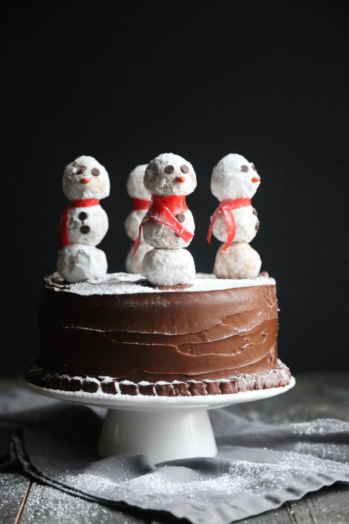 Snowman Cake