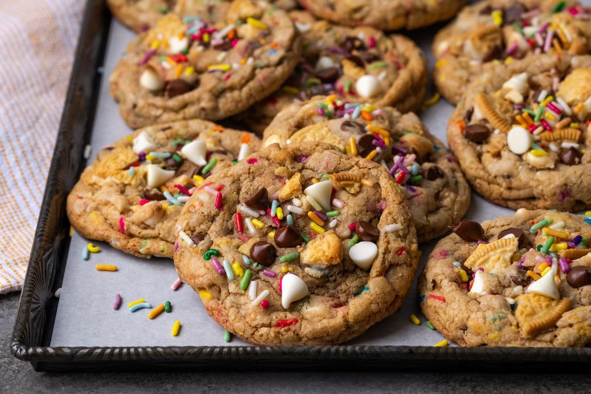 Birthday Cake Cookies