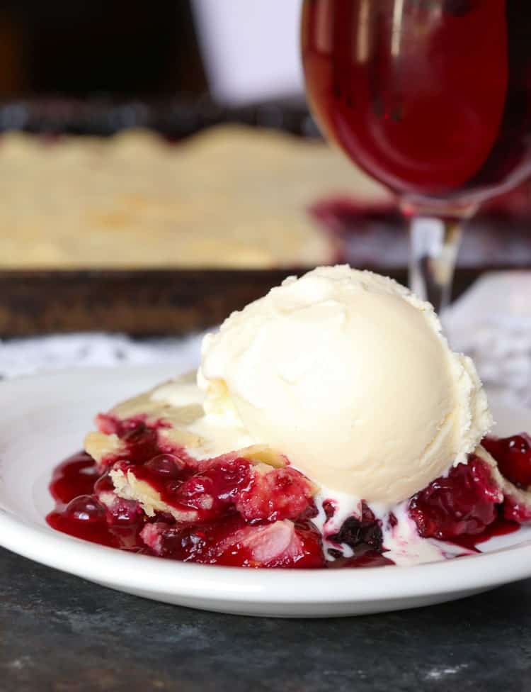 Berry Slab Pie