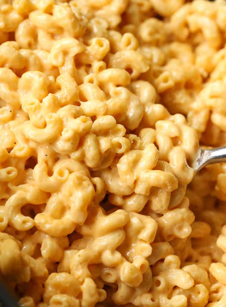 No Boil Crock-Pot Slow Cooker Mac and Cheese
